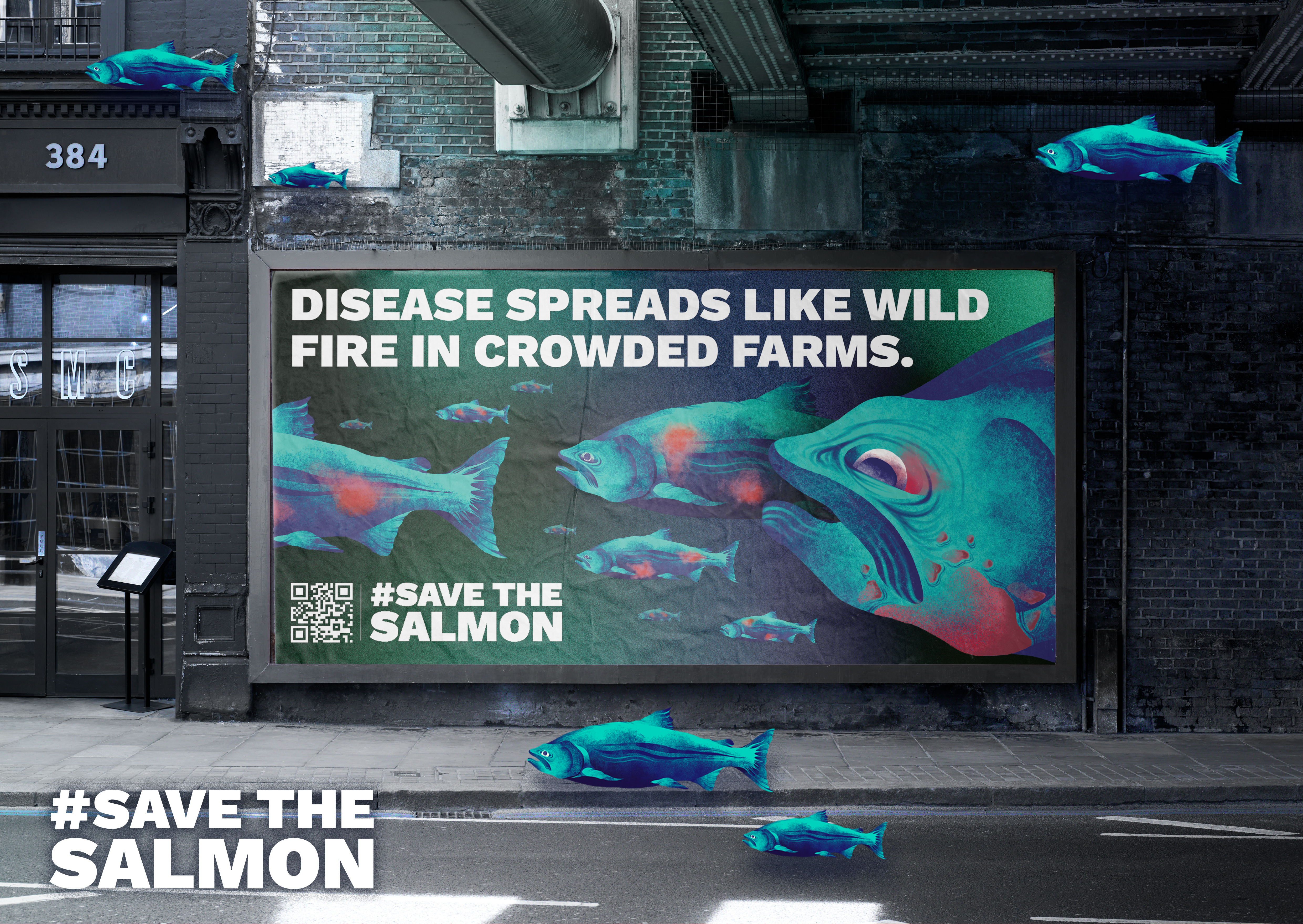 #SaveTheSalmon project imagery